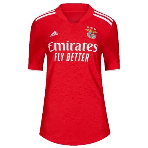 Camiseta Benfica 1ª Kit Mujer 2021 2022 Rojo